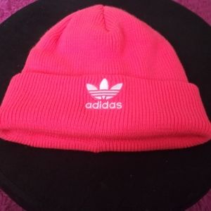Neon Orange Adidas Beanie | Poshmark